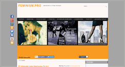 Desktop Screenshot of feminism.pro