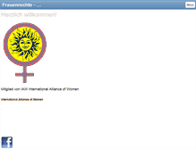 Tablet Screenshot of feminism.ch